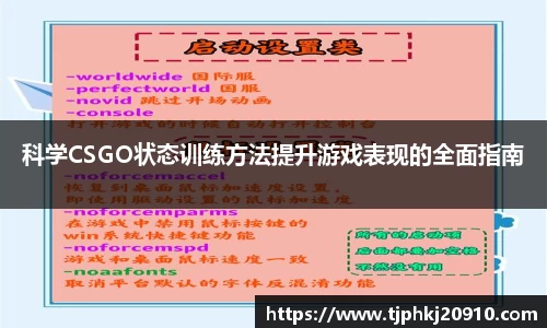 科学CSGO状态训练方法提升游戏表现的全面指南